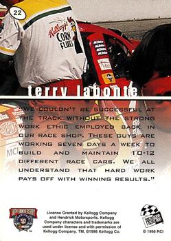 1998 Press Pass Stealth #22 Terry Labonte Back