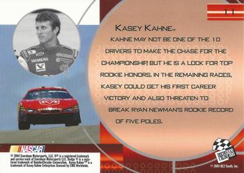 2004 Press Pass Optima #11 Kasey Kahne Back