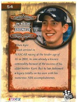 2004 Press Pass Optima #54 Kyle Busch Back