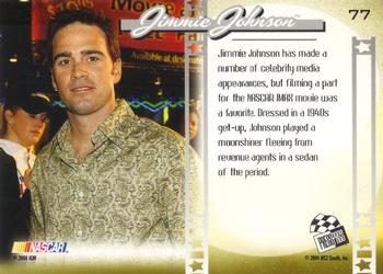 2004 Press Pass Optima #77 Jimmie Johnson Back