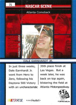 2005 Press Pass #75 Dale Earnhardt Jr. Back