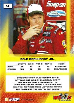 2005 Wheels High Gear #4 Dale Earnhardt Jr. Back