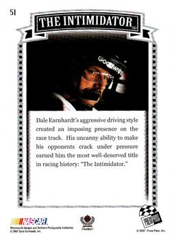 2007 Press Pass Legends #51 Dale Earnhardt Back