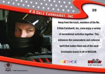 2007 Wheels American Thunder #39 Dale Earnhardt Jr.'s Car Back