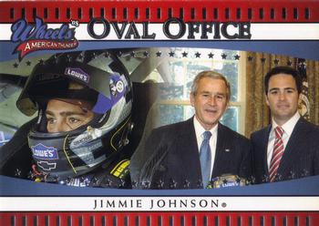 2008 Wheels American Thunder #83 Jimmie Johnson / President George W. Bush Front