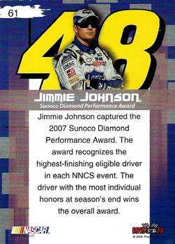 2008 Wheels High Gear #61 Jimmie Johnson Back
