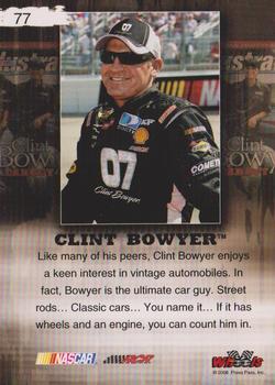 2008 Wheels High Gear #77 Clint Bowyer Back