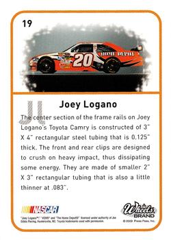 2009 Wheels Element #19 Joey Logano Back