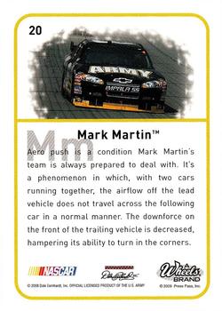 2009 Wheels Element #20 Mark Martin Back
