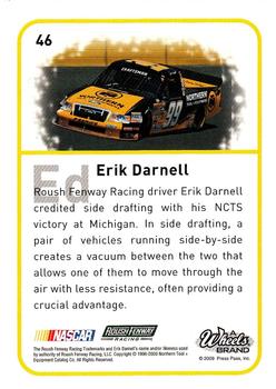 2009 Wheels Element #46 Erik Darnell Back