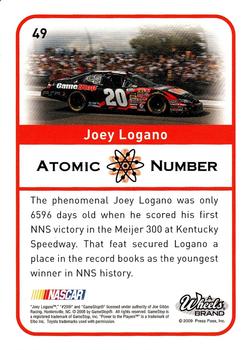 2009 Wheels Element #49 Joey Logano Back