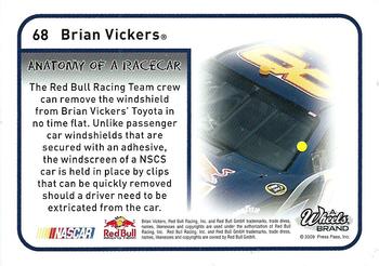 2009 Wheels Element #68 Brian Vickers' Car Back