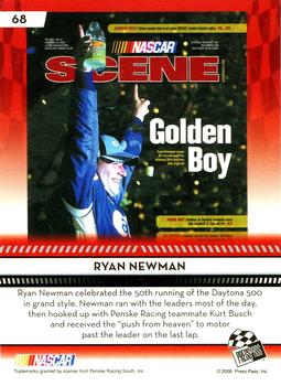 2009 Press Pass #68 Ryan Newman Back