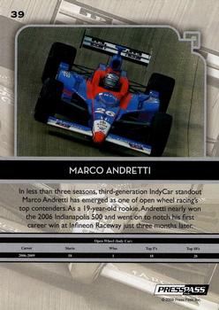 2009 Press Pass Legends #39 Marco Andretti Back