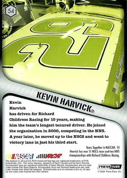 2009 Press Pass VIP #54 Kevin Harvick Back