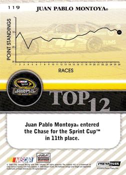 2010 Press Pass #119 Juan Pablo Montoya Back