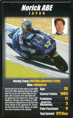 2004 Top Trumps Moto GP The Riders (1st Edition) #NNO Norick Abe Front