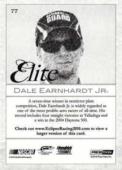 2010 Press Pass Eclipse #77 Dale Earnhardt Jr. Back