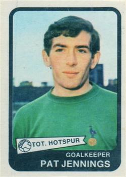 1968-69 A&BC Chewing Gum #21 Pat Jennings Front