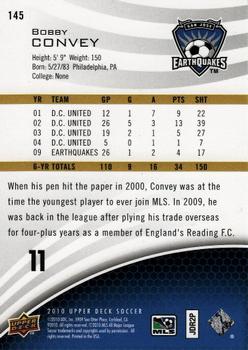 2010 Upper Deck MLS #145 Bobby Convey Back