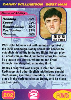 1997 Pro Match #202 Danny Williamson Back