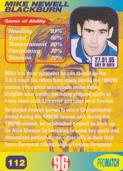 1996 Pro Match #112 Mike Newell Back