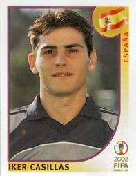 2002 Panini World Cup Stickers #114 Iker Casillas Front