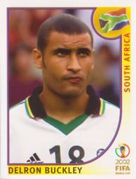2002 Panini World Cup Stickers #160 Delron Buckley Front