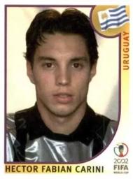 2002 Panini World Cup Stickers #63 Hector Fabian Carini Front