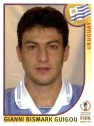 2002 Panini World Cup Stickers #69 Gianni Bismark Guigou Front