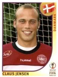2002 Panini World Cup Stickers #89 Claus Jensen Front