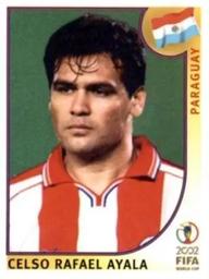 2002 Panini World Cup Stickers #138 Celso Ayala Front