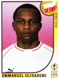 2002 Panini World Cup Stickers #273 Emmanuel Olisadebe Front