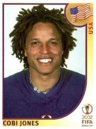 2002 Panini World Cup Stickers #287 Cobi Jones Front