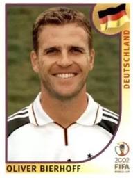 2002 Panini World Cup Stickers #330 Oliver Bierhoff Front