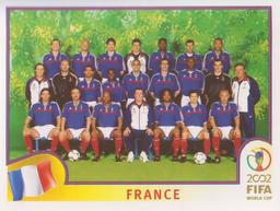 2002 Panini World Cup Stickers #25 Team Front