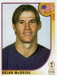 2002 Panini World Cup Stickers #294 Brian McBride Front