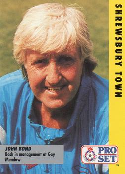 1991-92 Pro Set Fixtures #64 John Bond Front