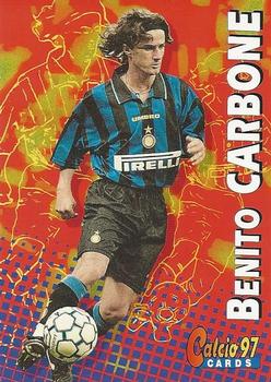 1997 Panini Calcio Serie A #74 Benito Carbone Front