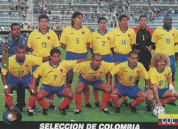 1998 Los Super Cards Del Mundial Francia #73 Colombia Front
