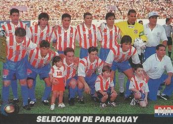1998 Los Super Cards Del Mundial Francia #86 Paraguay Front