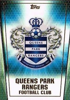 2015 Topps Premier Club #193 Queens Park Rangers Club Badge Front