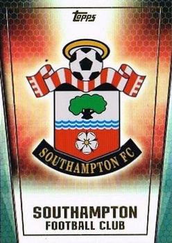 2015 Topps Premier Club #194 Southampton Club Badge Front