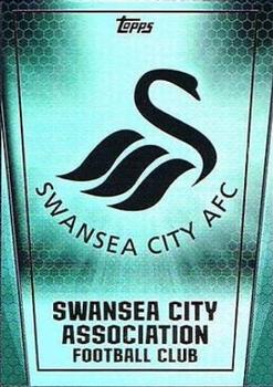 2015 Topps Premier Club #197 Swansea Club Badge Front