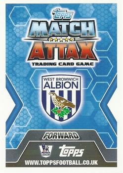2013-14 Topps Match Attax Premier League Extra #U64 Victor Anichebe Back