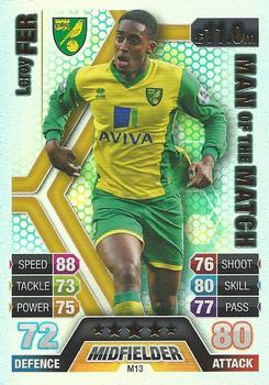 2013-14 Topps Match Attax Premier League Extra - Man Of The Match #M13 Leroy Fer Front