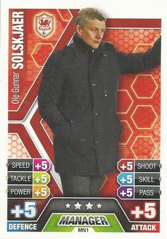 2013-14 Topps Match Attax Premier League Extra - Managers #MN1 Ole Gunnar Solskjaer Front