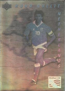 1993 Upper Deck World Cup Preview (Spanish/Italian) - World Star Holograms #NNO Ruud Gullit Front