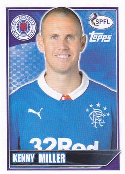 2014-15 Topps SPFL Stickers #344 Kenny Miller Front