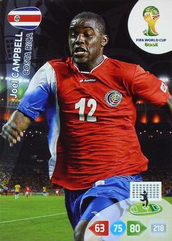 2014 Panini Adrenalyn XL FIFA World Cup Brazil - Update Set 1 #NNO Joel Campbell Front